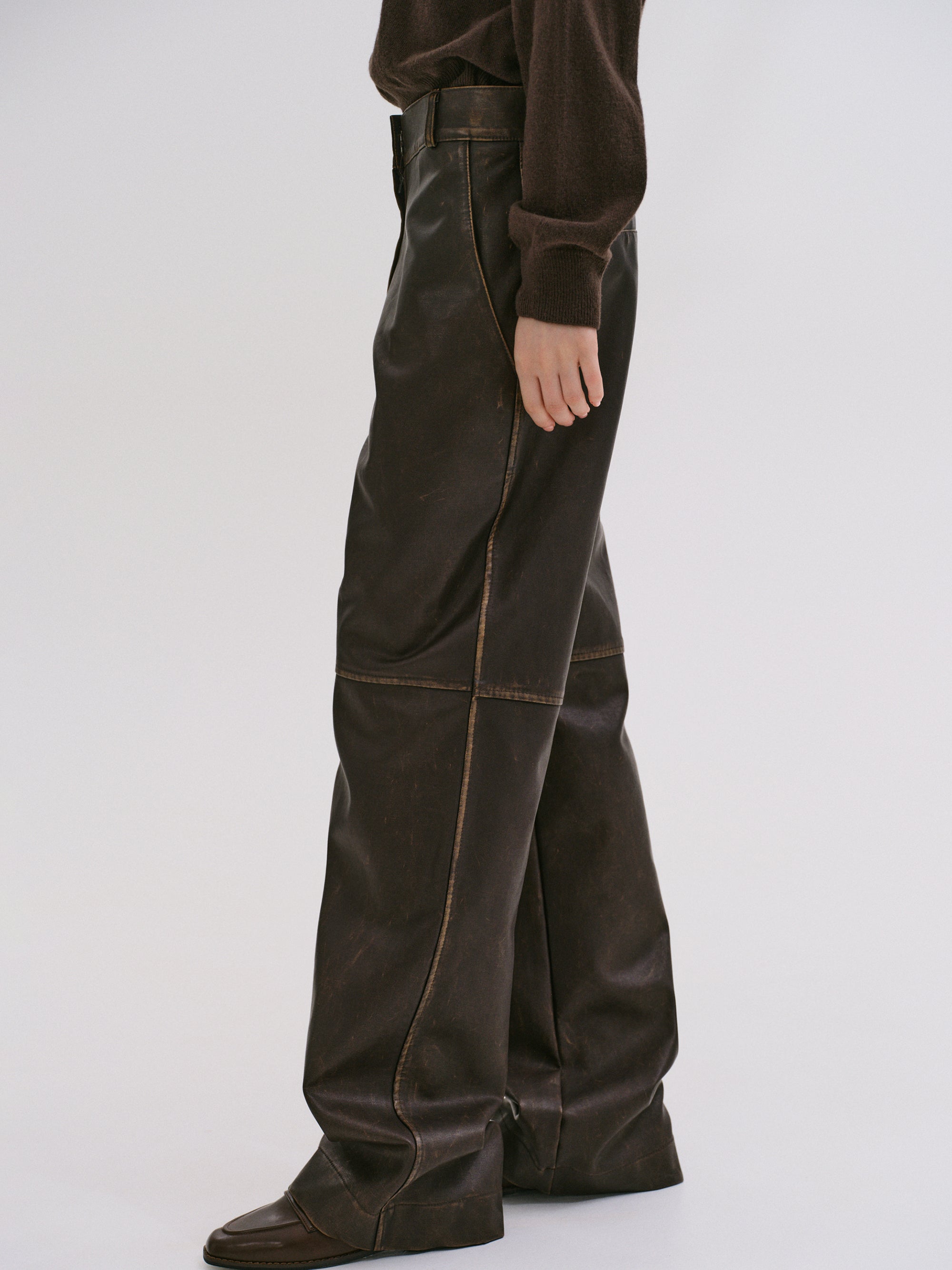 5005 Faded Black Cord Trousers | USKEES Organic Apparel